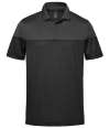 PSX-9M Stormetch Monterey Two-Tone Polo Shirt Granite / Black colour image